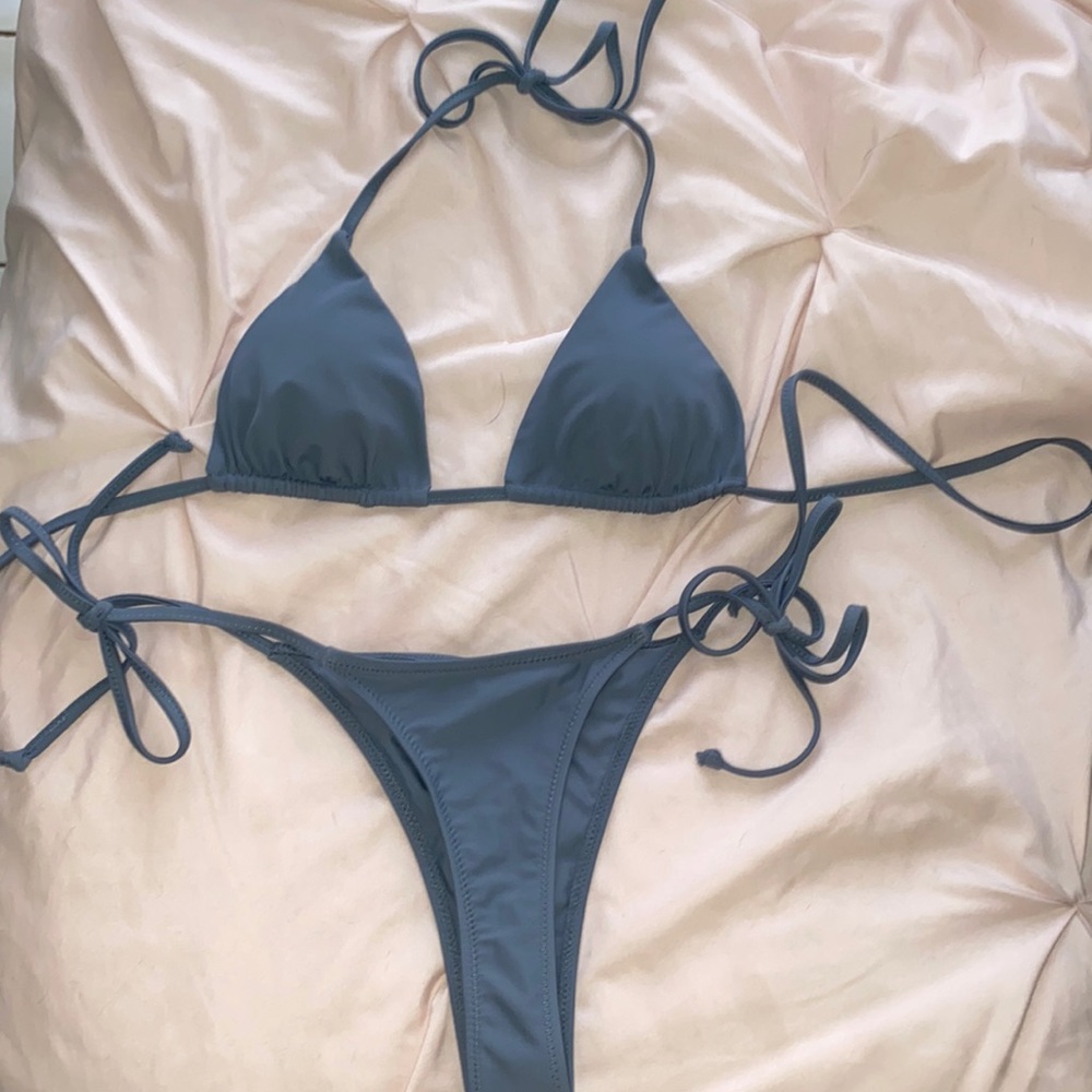 White fox bikini